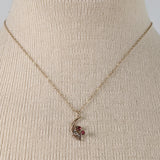 1900s-1910s 14k Gold Moon Pendant Conversion