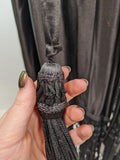 1910s-1920s Black Silk Cape