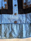 1880s Blue Wrapper Dress | Study or Display