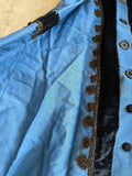 1880s Blue Wrapper Dress | Study or Display