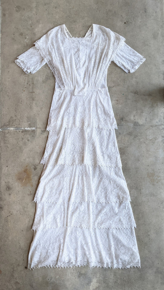 1910s Lace Dress