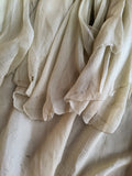 1910s-1920s Chartreuse Chiffon Cape | Study + Display
