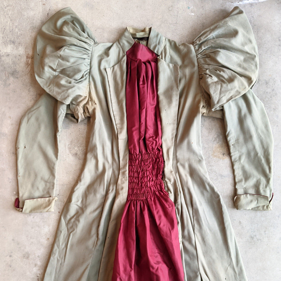 1890s Wrapper Dress or Tea Gown | Study + Display