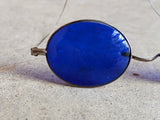 Cobalt Blue 1890s-1900s Tinted Glasses #2