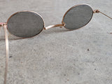 1890s-1900s Tinted Glasses | Gold Tone Frames