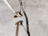 1920s White Gold Filled Lorgnette + Long Chain