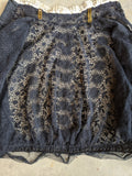 1910s Black Lace Blouse