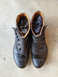 1910s Black Side Button Boots | Approx Sz 5