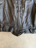 1890s Black Silk Bodice