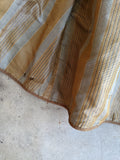 1860s Earth Tones Silk Gown
