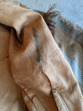 1860s Earth Tones Silk Gown