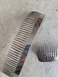19th C. Silver Hair Comb Set