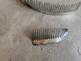 19th C. Silver Hair Comb Set