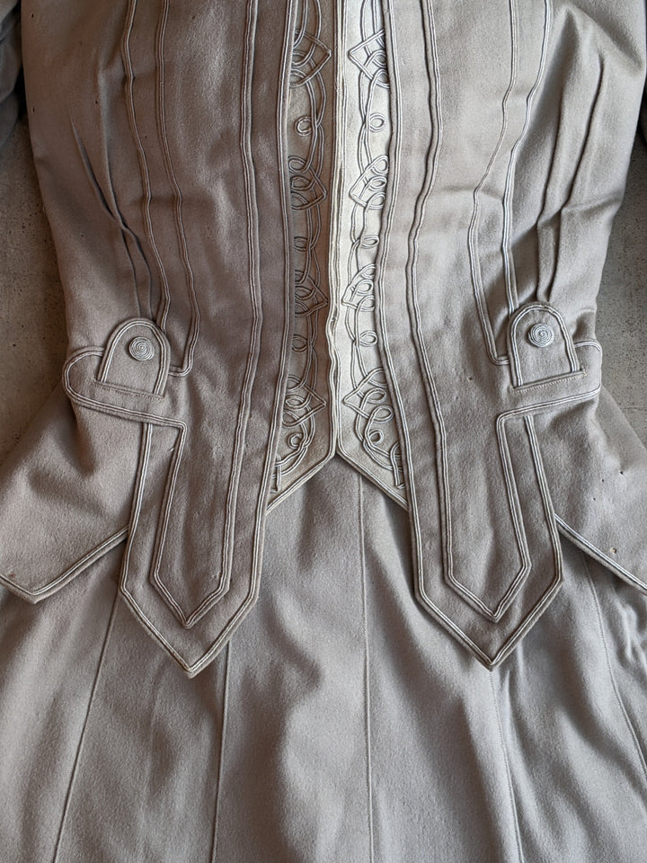 1905-1906 Grey Wool Ensemble | Study + Display