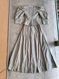1905-1906 Grey Wool Ensemble | Study + Display