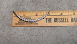1900s-1910s Silver + Paste Moon Brooch in Box