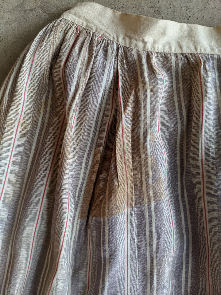 1880s Cotton Dress + Skirt