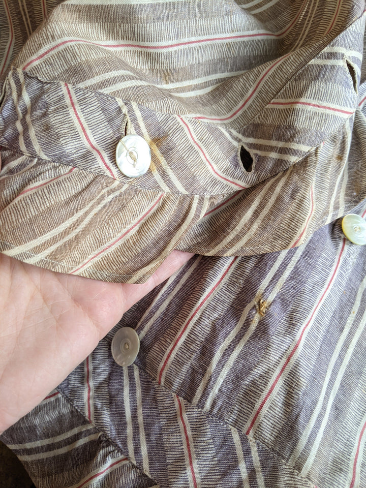 1880s Cotton Dress + Skirt