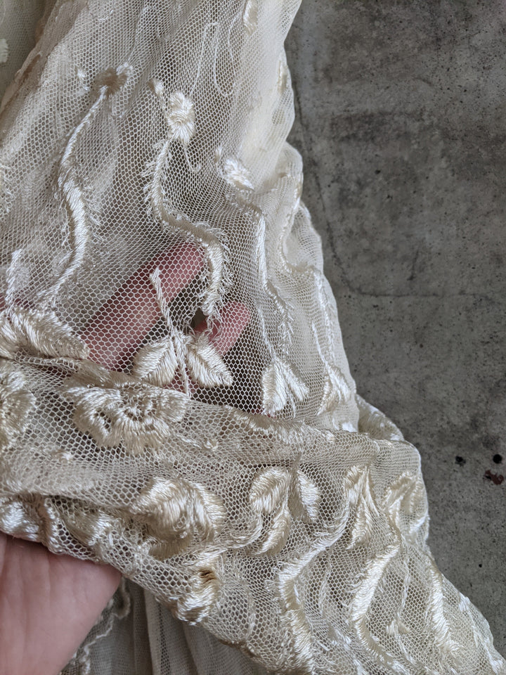 1900s Net Lace Dress