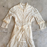 1900s Net Lace Dress