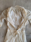 1900s Net Lace Dress