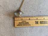 Early 20th c. Pools of Light Locket + Chain