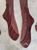 Deadstock 1940s Fishnet Stockings