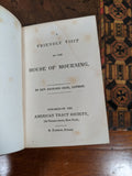 Gift For Mourners 19th Century Book + Lock of Hair