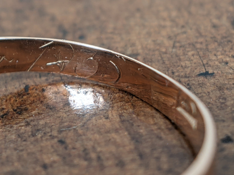 18th c Stuart Crystal Ring in Gold and Silver