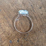18th c Stuart Crystal Ring in Gold and Silver