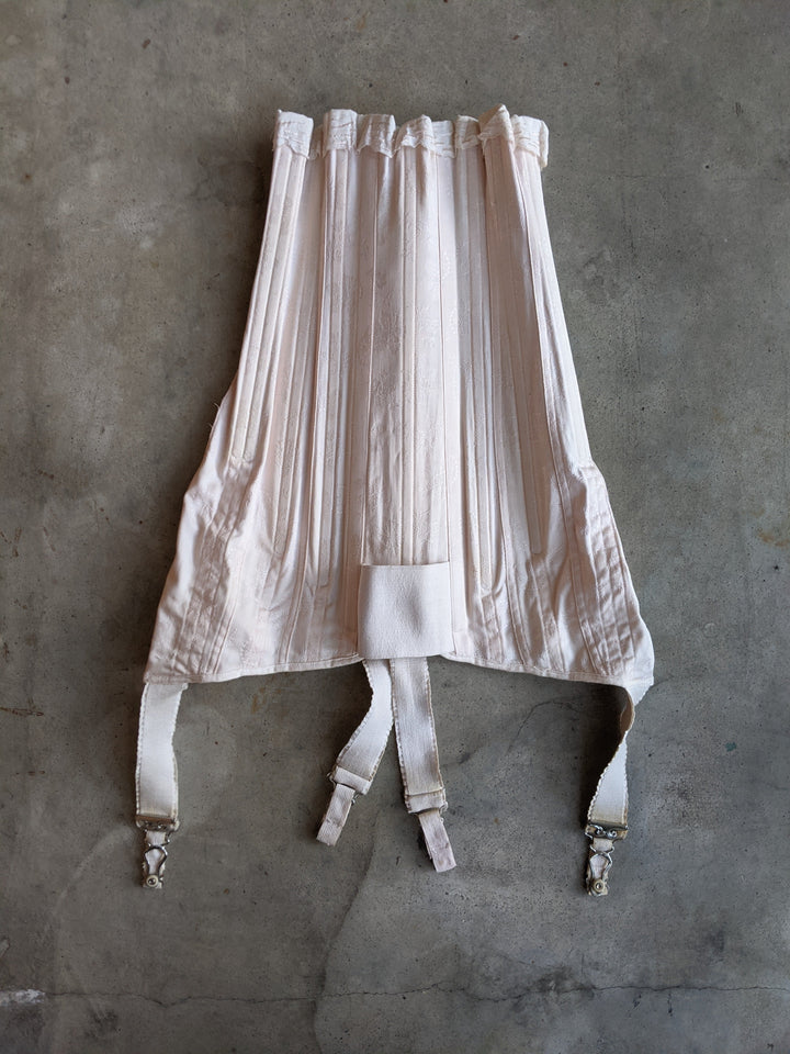 Late 1910s Pink Deadstock Gossard Corset | Sz 21