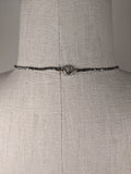 19th c. Cut Steel Butterfly Necklace
