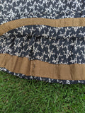 C. 1899 to Early 1900s Cotton Wrapper Dress
