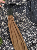 C. 1899 to Early 1900s Cotton Wrapper Dress