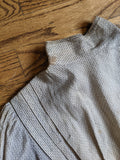 1900s Black + White Cotton Dress
