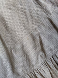 1900s Black + White Cotton Dress