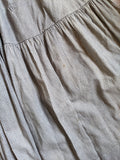 1900s Black + White Cotton Dress