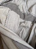 1900s Black + White Cotton Dress
