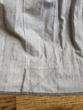 1900s Black + White Cotton Dress