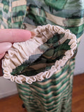 1890s Green Leaf Pattern Dress | Study + Display
