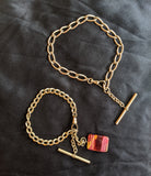 19th c. Watch Fob Necklace