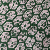 1930s Rayon Spiderweb Novelty Print Dress