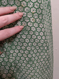 1930s Rayon Spiderweb Novelty Print Dress