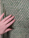 1930s Rayon Spiderweb Novelty Print Dress