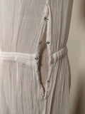 C. 1920s Cotton Gauze Dress
