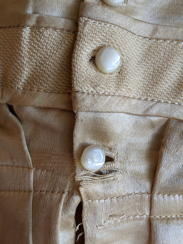 1900s Cream Silk Shirt-Waist | Study + Display