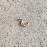 1910s Crescent Moon Seed Pearl Charm