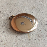 1900s-1910s Moon + Star Locket