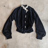 1902-1903 Blue Velveteen Shirt-Waist