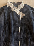 1902-1903 Blue Velveteen Shirt-Waist